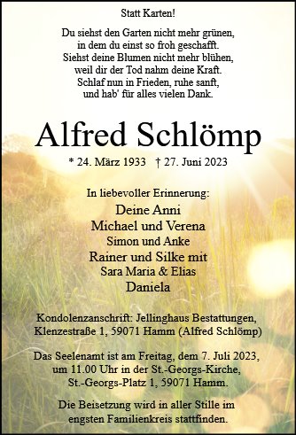 Alfred Schlömp