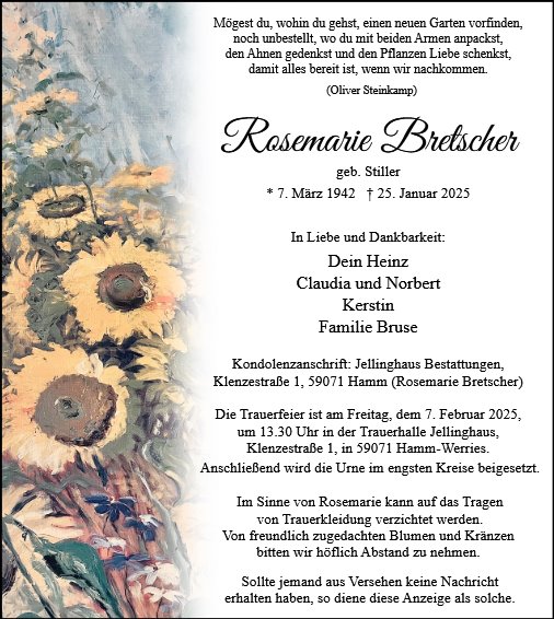Rosemarie Bretscher
