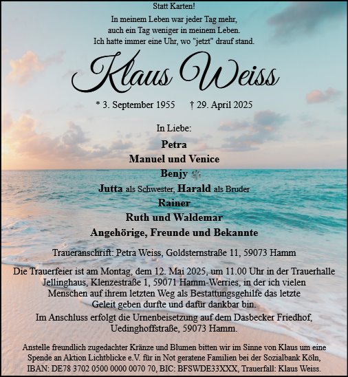 Klaus Weiss