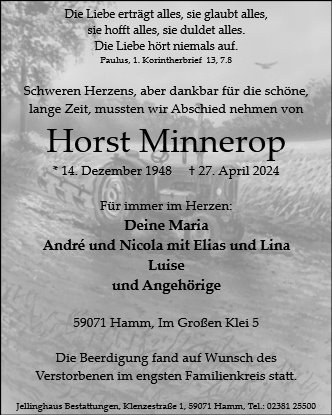 Horst Minnerop