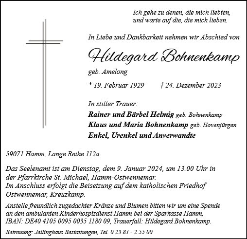 Hildegard Bohnenkamp