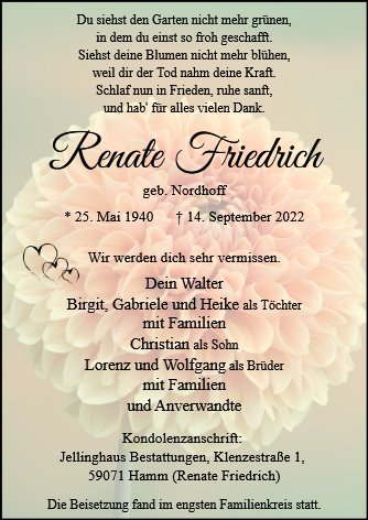 Renate Friedrich