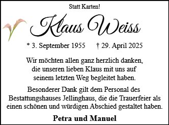 Klaus Weiss