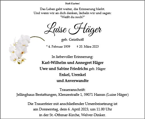 Luise Häger