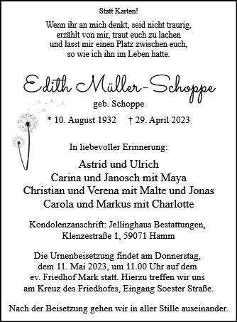 Edith Müller-Schoppe