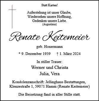 Renate Keitemeier