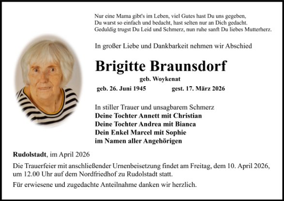 Brigitte Braunsdorf