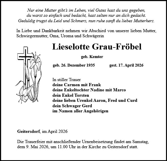 Lieselotte Grau-Fröbel