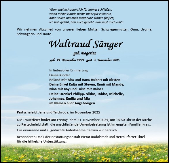Waltraud Sänger