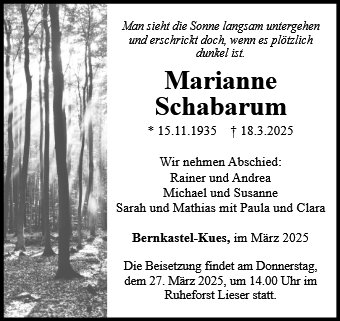Marianne Schabarum