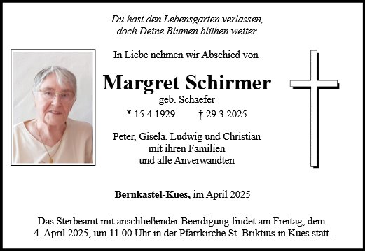 Margret Schirmer