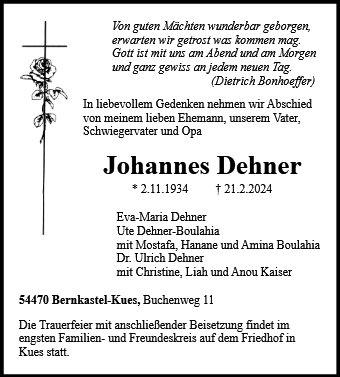 Johannes Dehner
