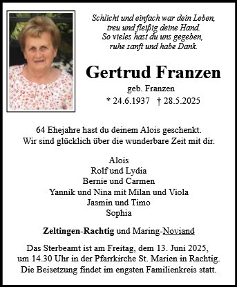 Gertrud Franzen
