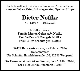 Dieter Noffke