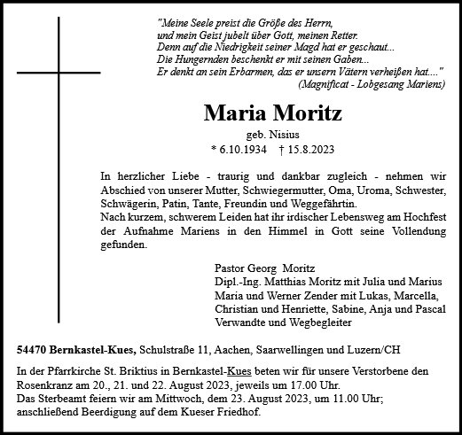 Maria Moritz