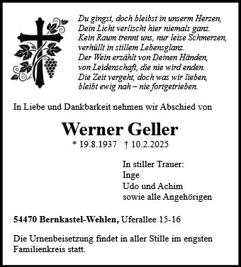 Werner Geller