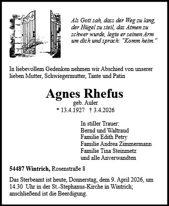 Agnes Rhefus