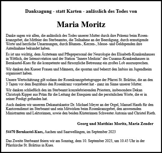 Maria Moritz