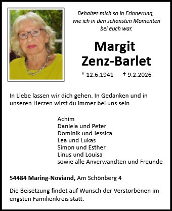 Margit Zenz-Barlet