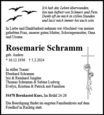 Rosemarie Schramm