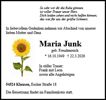 Maria Junk