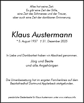 Klaus Austermann