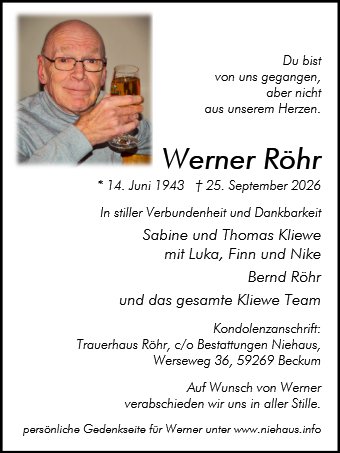Werner Röhr