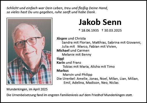 Jakob Senn
