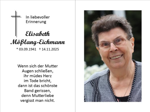 Elisabeth Mößlang-Eichmann