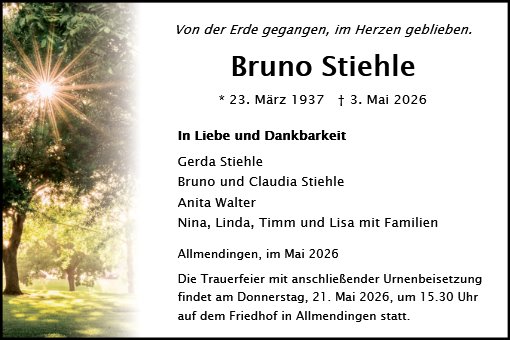Bruno Stiehle
