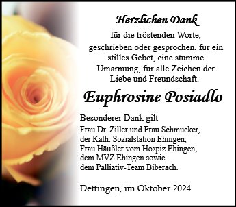 Euphrosine Posiadlo