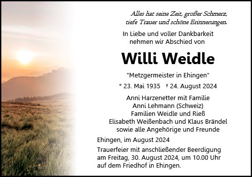 Willi Weidle