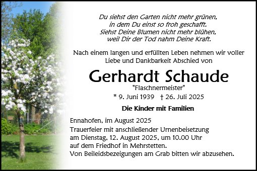 Gerhardt Schaude