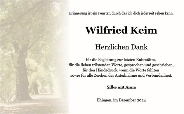 Wilfried Keim