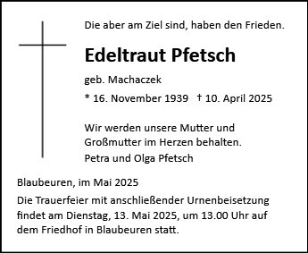 Edeltraut Pfetsch