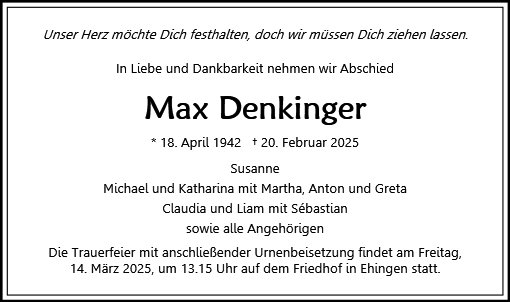 Maximilian Denkinger