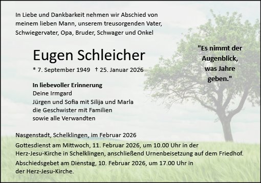 Eugen Schleicher