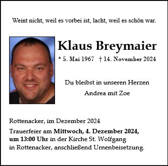 Klaus Breymaier