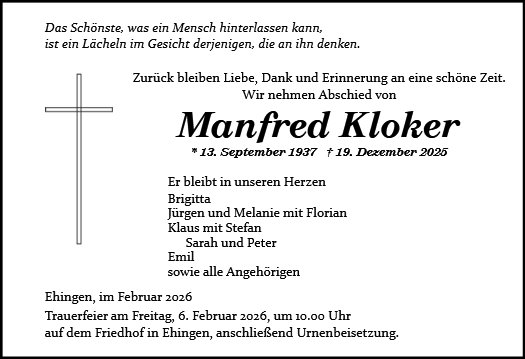 Manfred Kloker