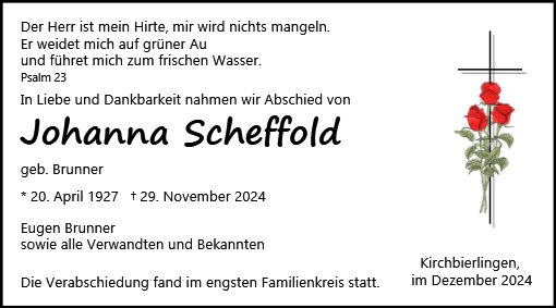 Johanna Scheffold
