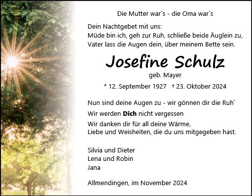 Josefine Schulz