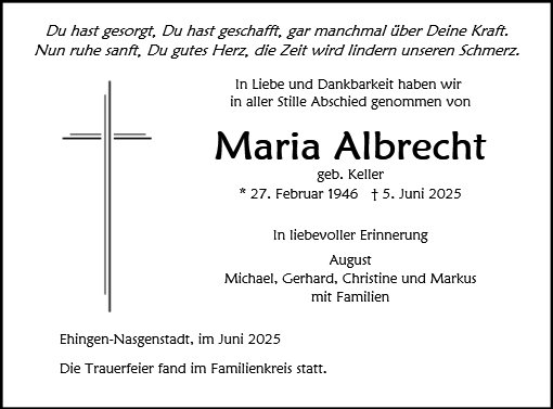 Maria Albrecht