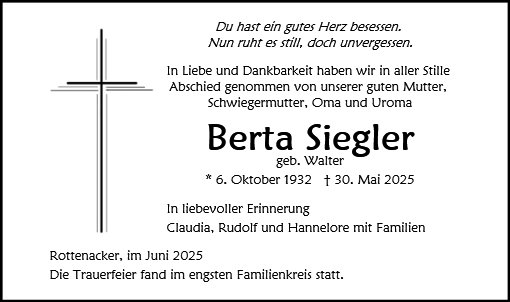 Berta Siegler