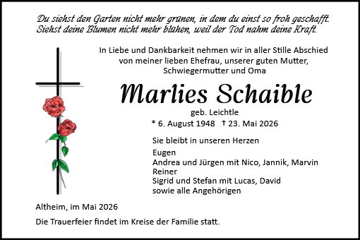 Marlies Schaible