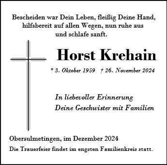 Horst Krehain