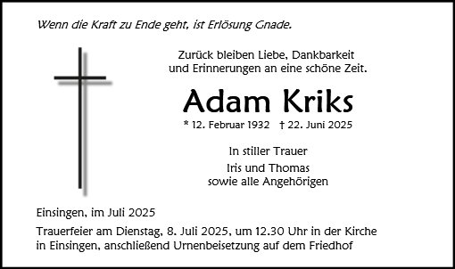 Adam Kriks