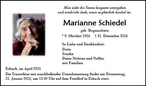 Marianne Schiedel