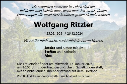 Wolfgang Ritzler