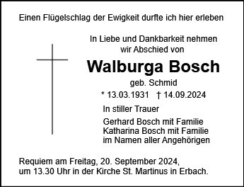 Walburga Bosch
