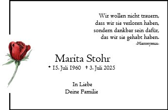 Marita Stohr